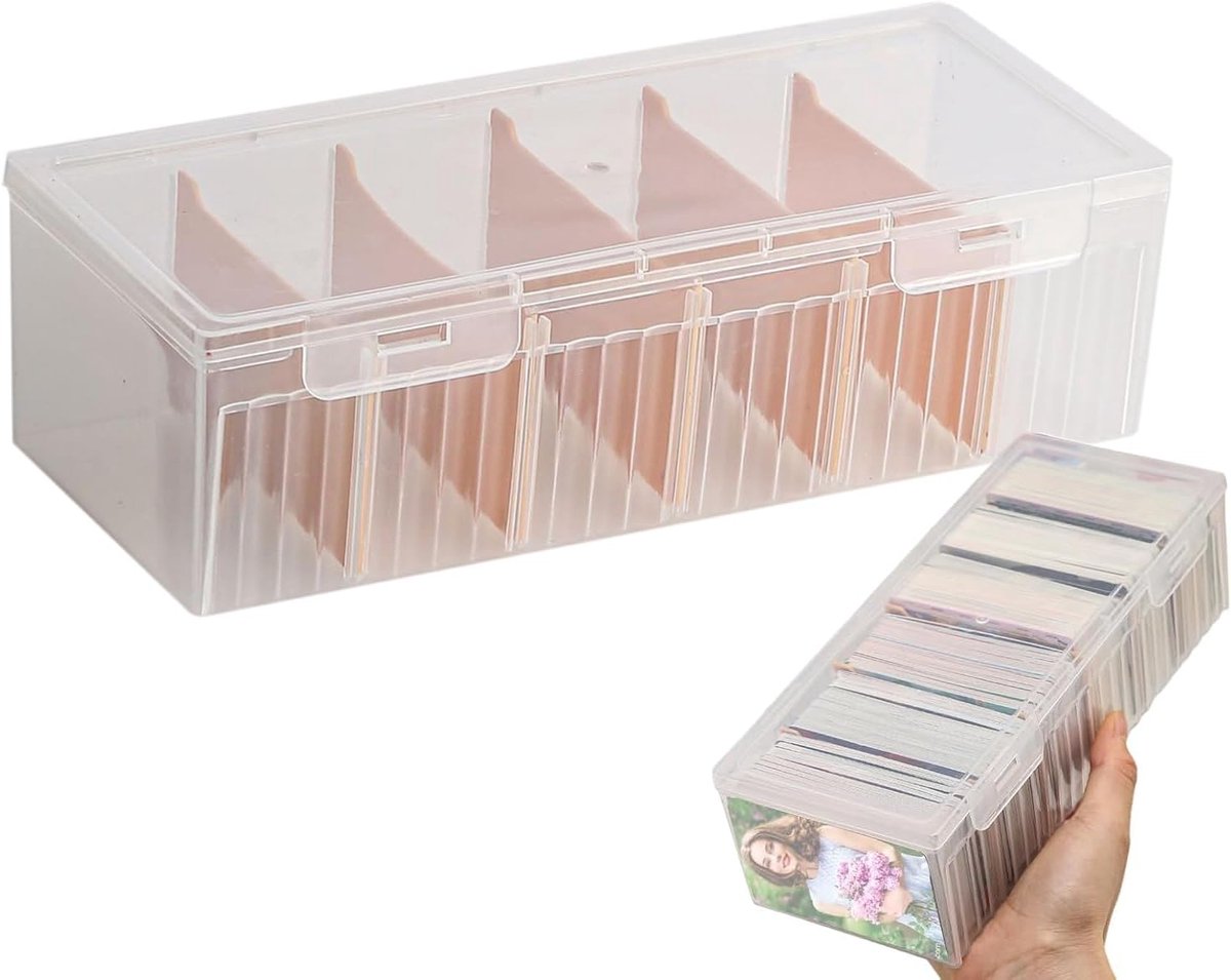 Opbergdoos Voor Receptenkaarten En Wenskaarten Organizer Voor Keuken Huishouden School Kantoor En Slaapkamer Multifunctionele Notitiekaarten Houder Voor Thuisgebruik