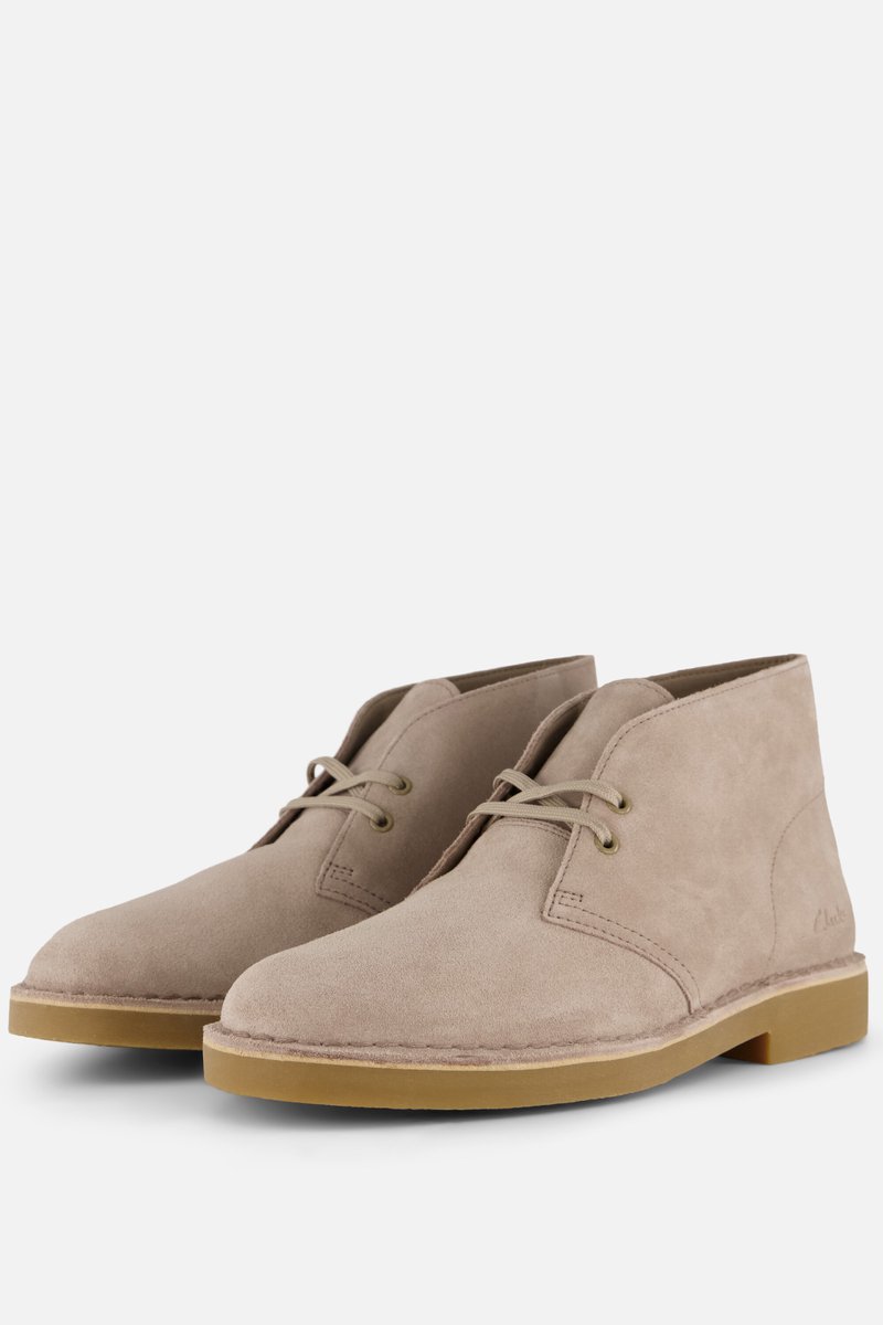 CLARKS WallabeeEVO Heren Veterschoenen - Suede - Bruin