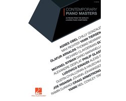 Contemporary Piano Masters 2nd Edition 40 Modern Piano Solo Pieces by Einaudi Tiersen Richter and More Sheet Music Book Featuring Minimalist and Neo-C