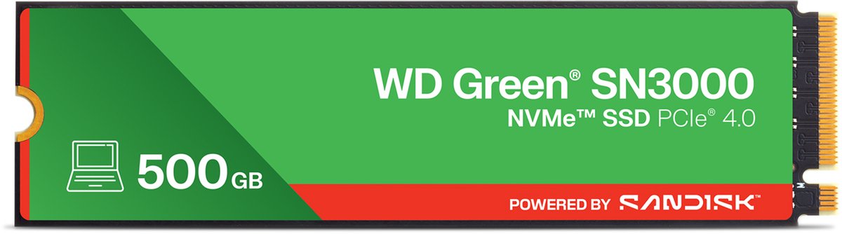 Western Digital WD Green SN3000 NVMe 500GB SSD