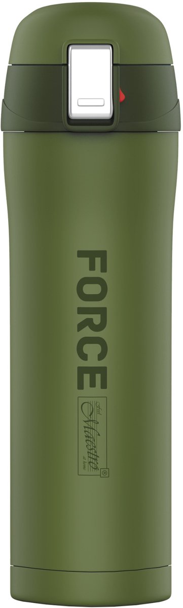 Thermosfles - geïsoleerd roestvrij staal fles voor warme of koude dranken 400ml