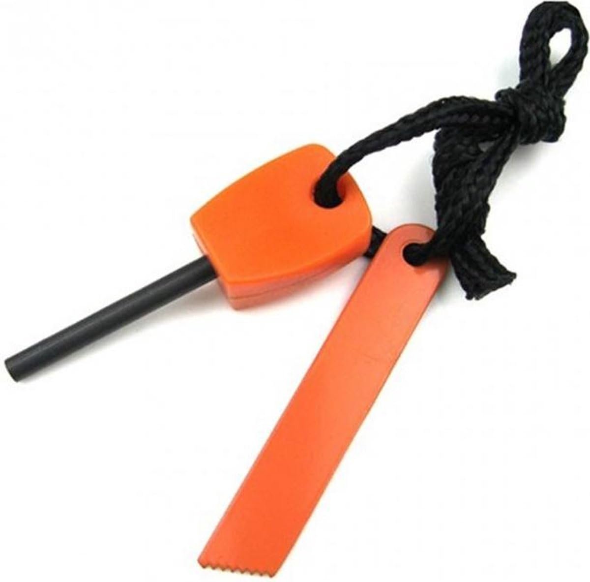 Okado Magnesium Vuurstarter Oranje – Vonkenmaker met Strijker – Voor Survival, Kamperen en Bushcraft – Fire Starter