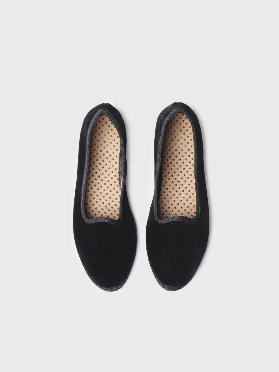 Dames Mary Janes van fluweel | CINTIA