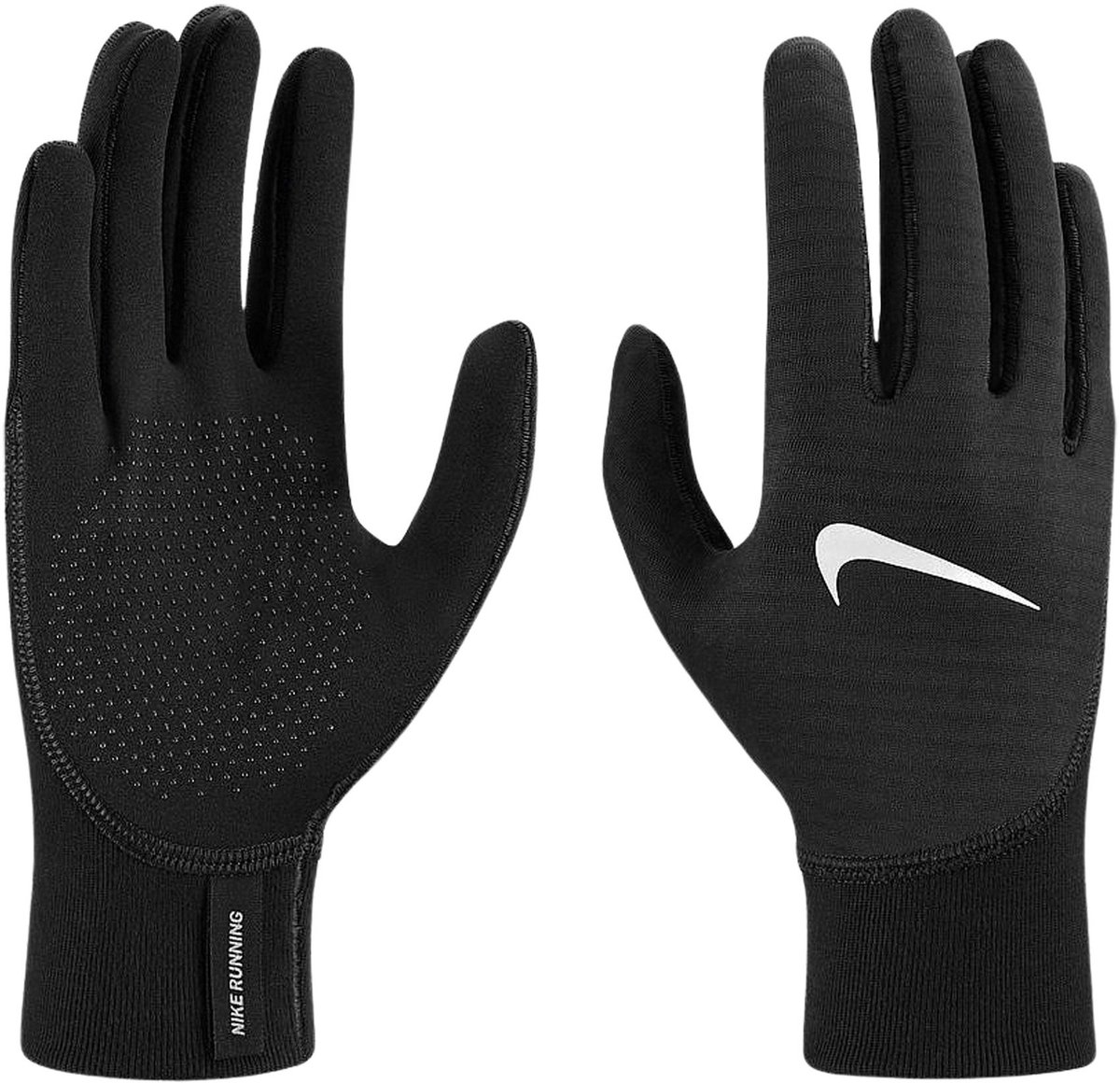 Nike Therma-Fit Pacer Sphere Midweight RG Hardloophandschoenen Dames Zwart