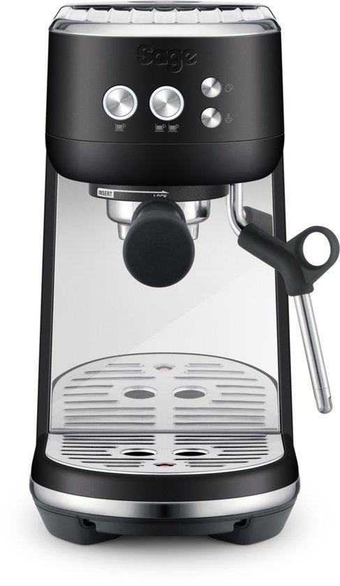 Sage SES450BTR the Bambino Black Truffle - Mat zwart - Pistonmachine - Espressomachine
