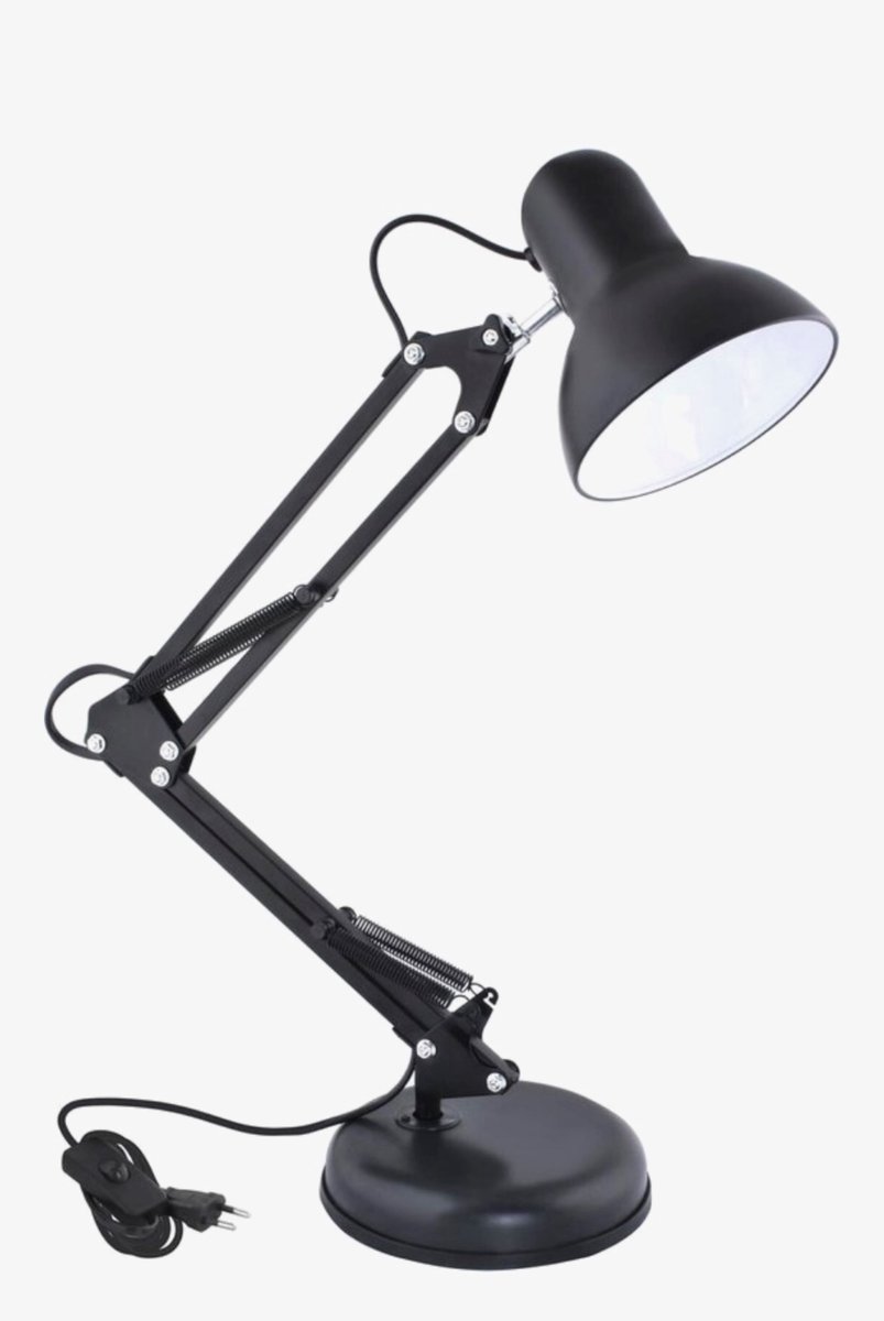 Retro Bureaulamp Met Clip - Klassiek Design thumbnail 6