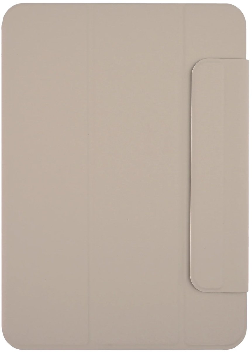Pomologic BookCover Hoesje iPad Pro 11 (M4-M5) – Super Slanke Beschermhoes – Magnetische Bevestiging – Slank en Licht Ontwerp - Wit