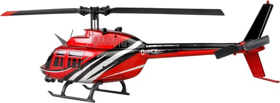 SCH® RC Helicopter - RC - Rood - 32cm x 5cm x 11cm