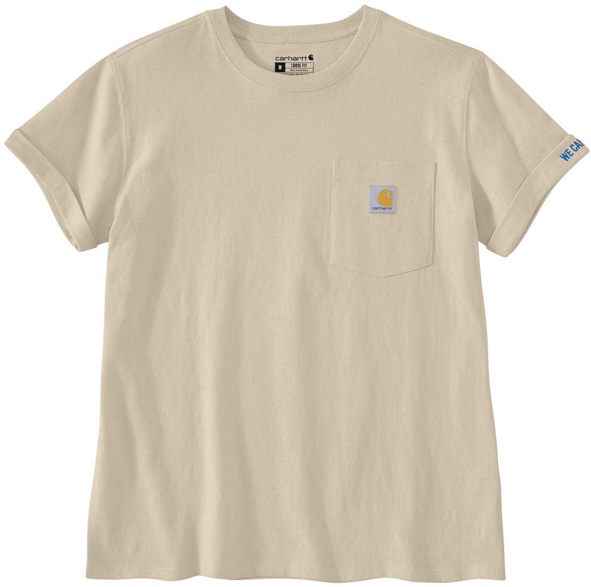 Carhartt Damen Dearborn Loose Rosie T-Shirt 106903 -S Oat Milk