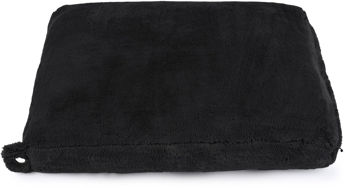 51 Degrees North Supersoft Kussen Zwart L - 115cm x 80 cm -antislipnopjes - machinewasbaar - verborgen rits -zeer zacht en comfortabel