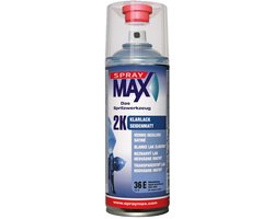 2K Blanke Lak Zijdeglans in Spuitbus SprayMax