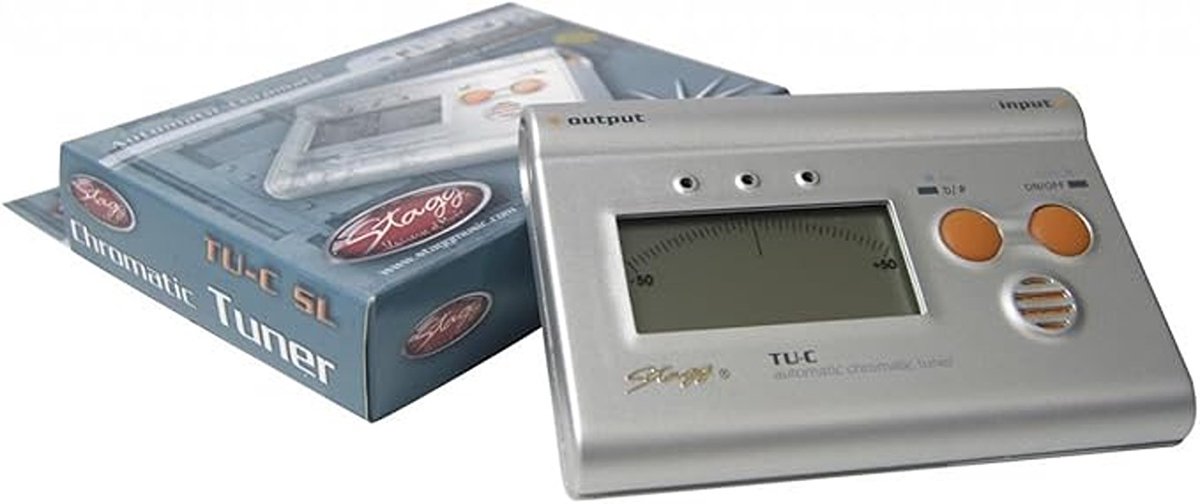 Stagg TU-C SL Automatische Chromatische Instrument Tuner Stemapparaat