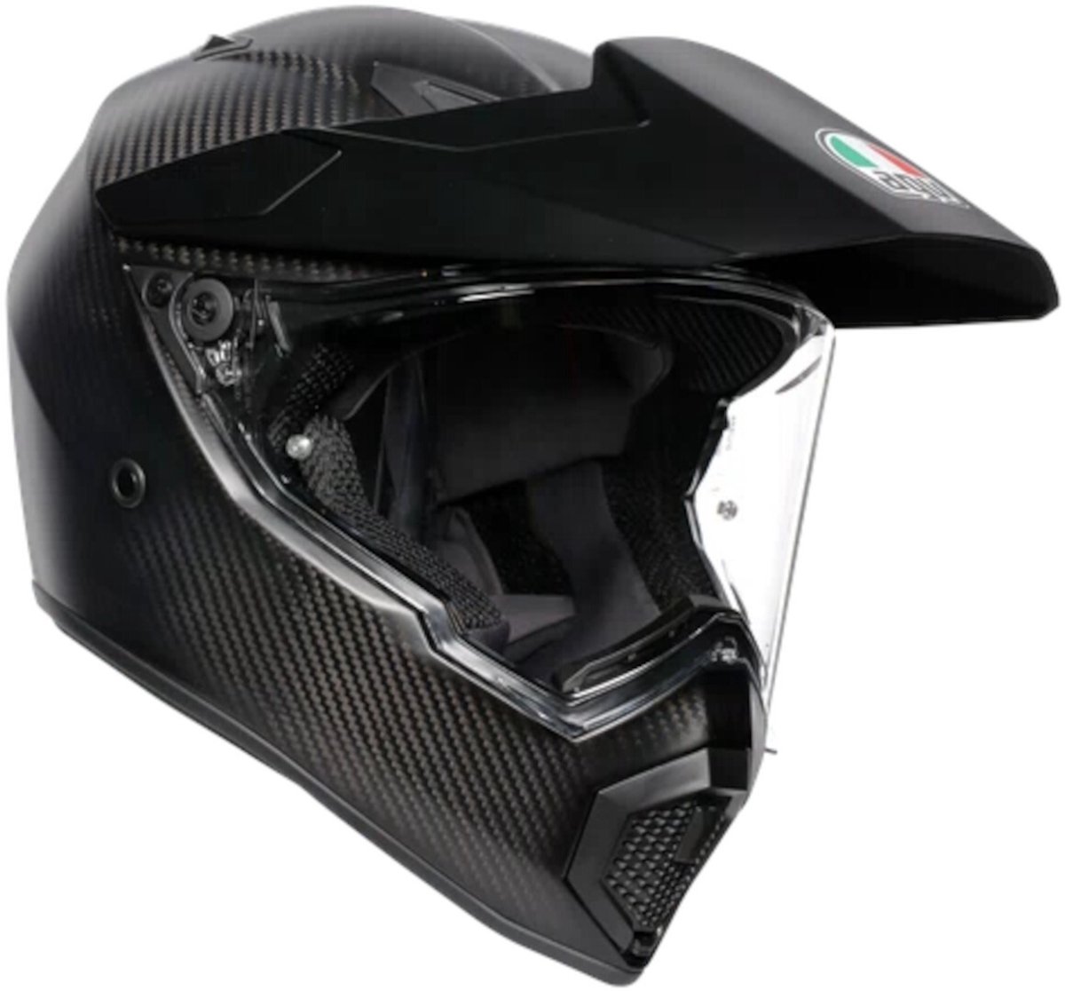 AGV AX9 E2206 Mplk Mono Mat Carbon - Helm