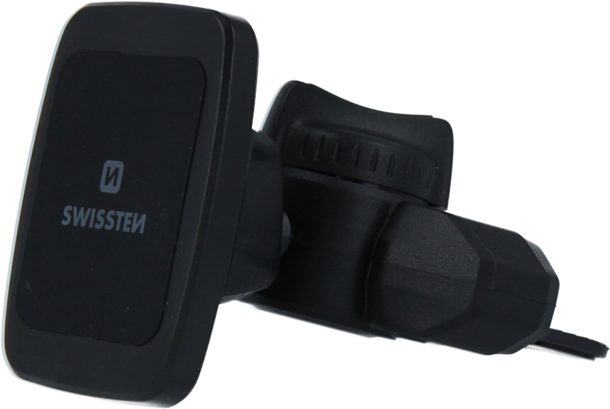Swissten S-Grip M5-CD1 CD Slot Magnetic Car Holder - 65010501 - For Tablets - Black