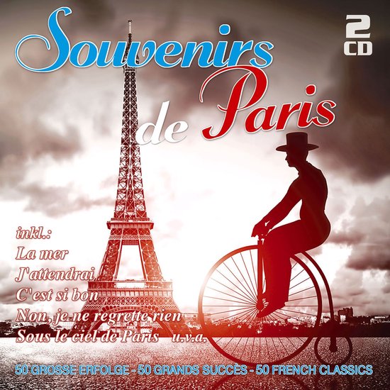 Various Artists - Souvenirs De Paris - 50 Grosse Erfo (2 CD)