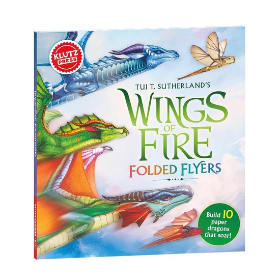 Klutz- Wings of Fire Folded Flyers - cover
