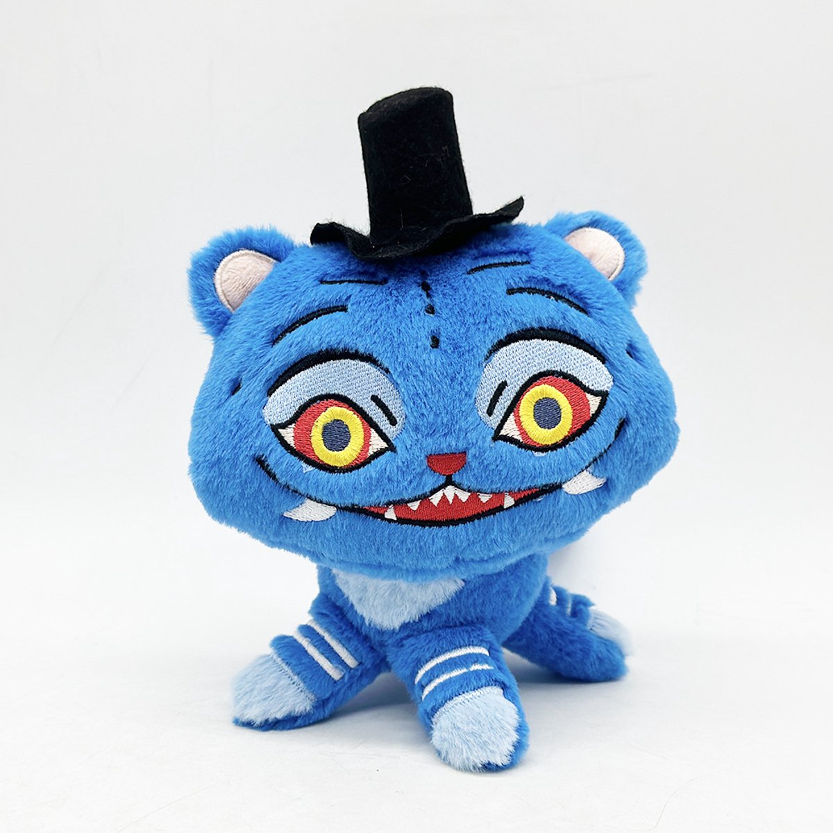 Kraftverdia Pluche Knuffel - Demon Hunters - Tijger met Hoed - 18CM