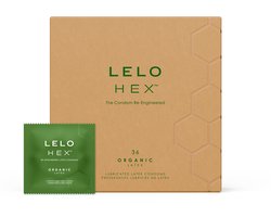 LELO - HEX Organic Condooms - 36 stuks