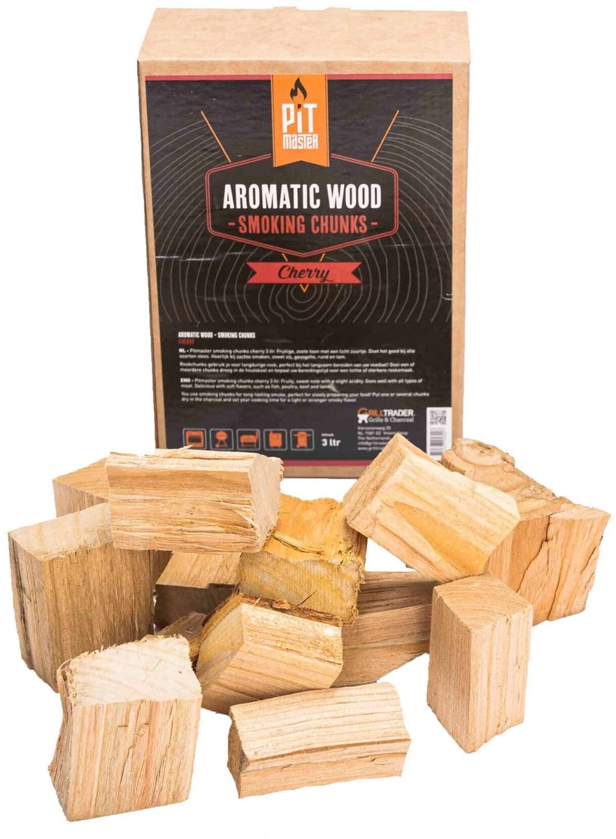 Pitmaster Smoking Chunks – Rookhout Aromatic Wood 1,2 kg