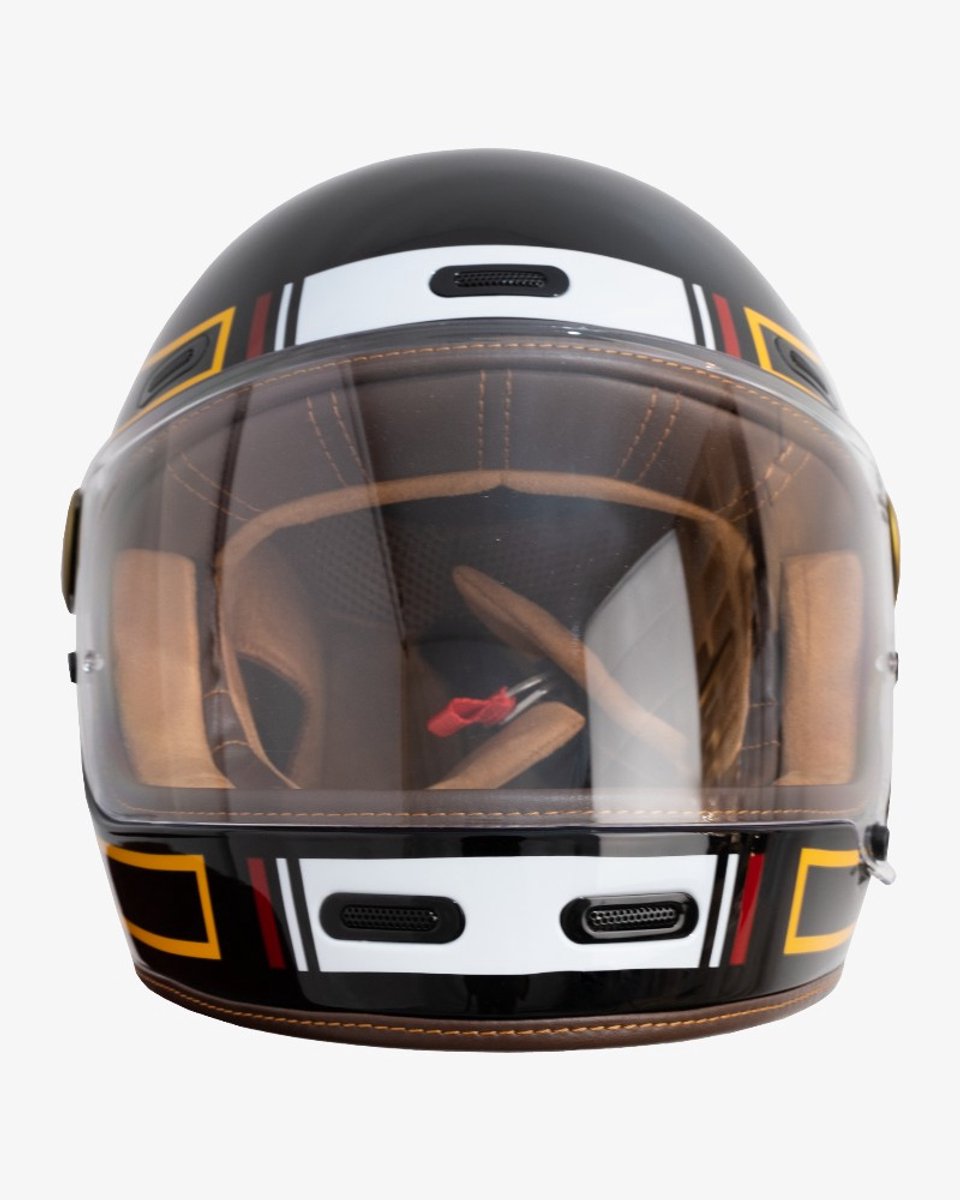 By City Motor-Integraalhelm Roadster IIIFusion Helm Black/Orange-XL