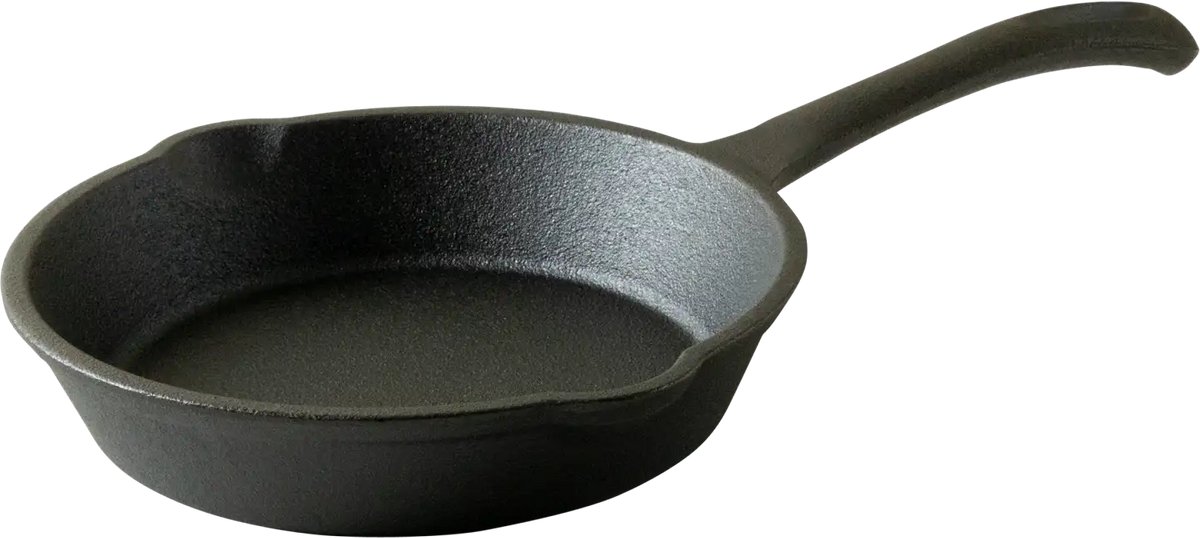 The Windmill Cast Iron - Skillet S met steel - Gietijzer - Ø17,5 cm