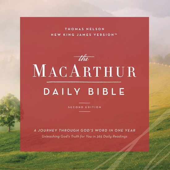 The NKJV, MacArthur Daily Bible Audio, 2nd Edition - cover