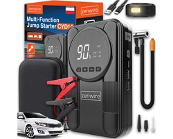 Zenwire CYD14 Jumpstarter met Compressor & Starthulp Auto...
