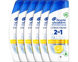 Head & Shoulders Citrus Fresh 2-in-1 Anti-roos Shampoo en Conditioner - 6 x 250ml