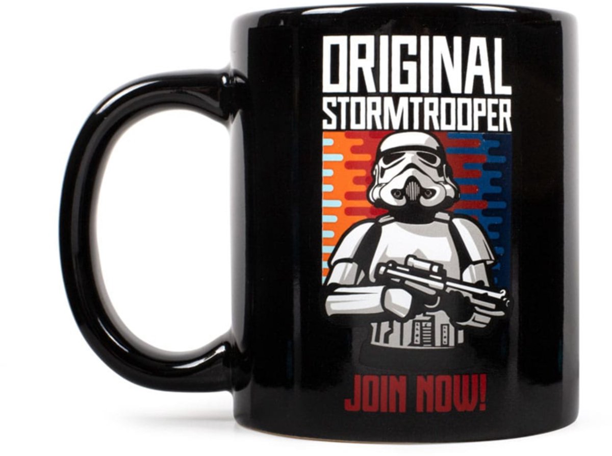 Thumbs Up Original Stormtrooper Mok / Beker Join Now Black Cups & Mok / Bekers