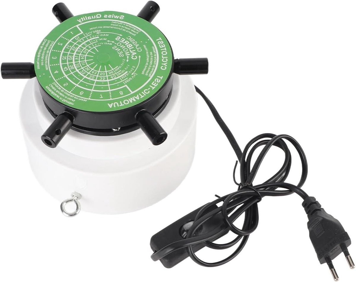 Automatische watchwinder voor 6 horloges met EU stekker - horloge opwindmachine - horloge reparatie tool - horloge accessoires