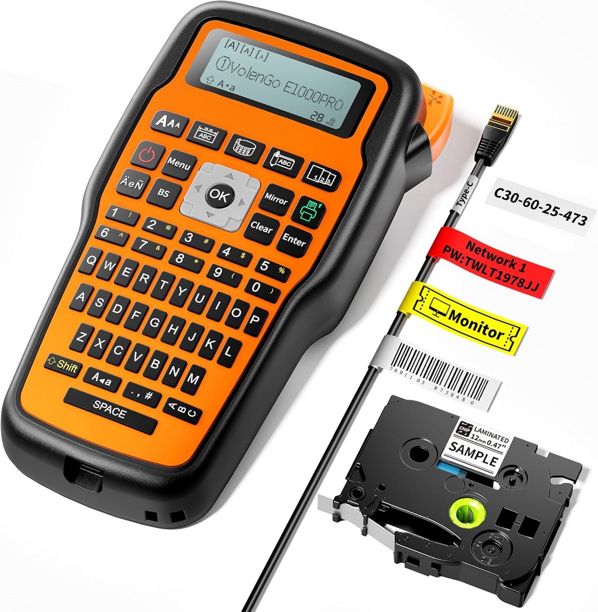 Labelprinter Machine met Tape voor Etiketten