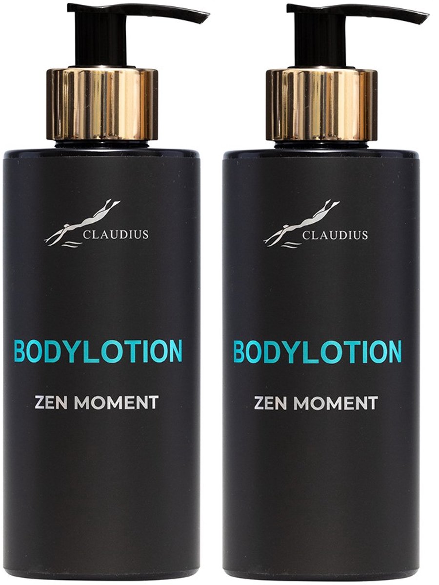 Bodylotion Zen Moment 300 ml - gouden pomp - 2 stuks