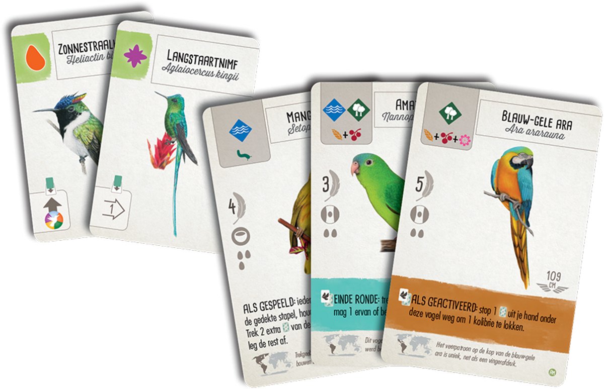 999 Games - Wingspan uitbreiding: Midden- en Zuid-Amerika Bordspel — afbeelding 18