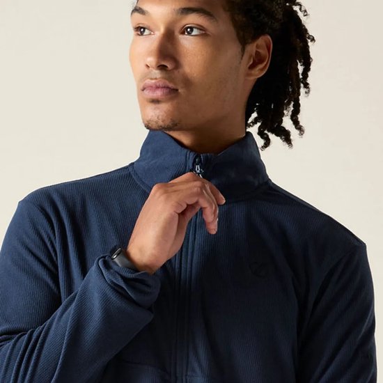 Dare2b Arising Fleece Met Volledige Rits Blauw M Man