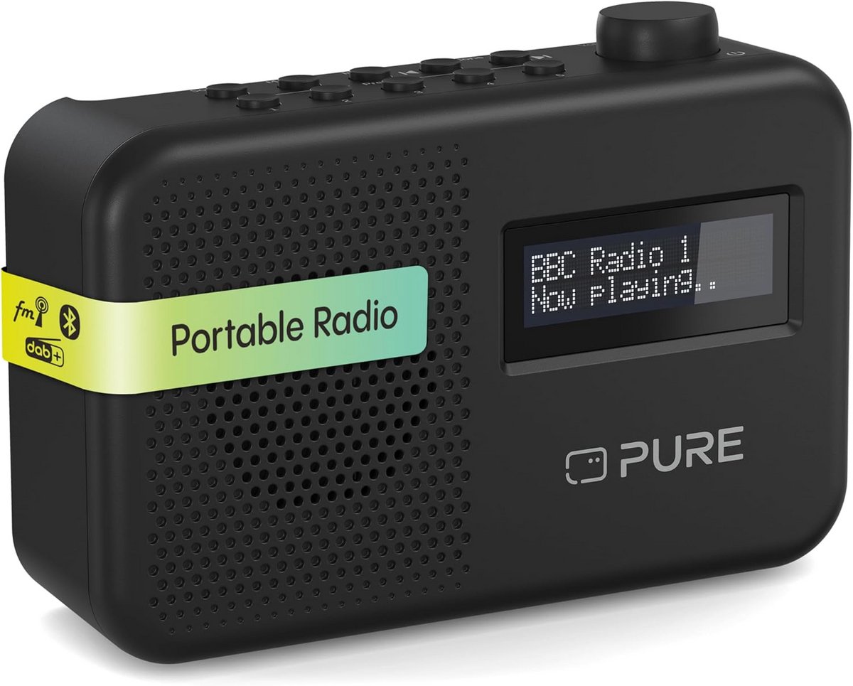 Draagbare DAB+/FM Radio met Bluetooth 5.1 en LCD Display