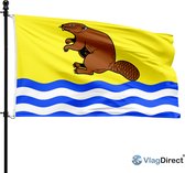 Drapeau de la commune de Bièvre - 90 x 150 cm.