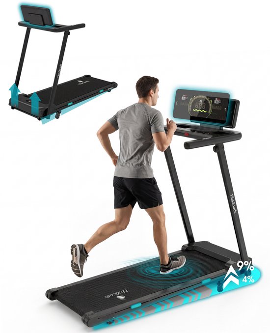 TibaGoods loopband 1-12 km/u