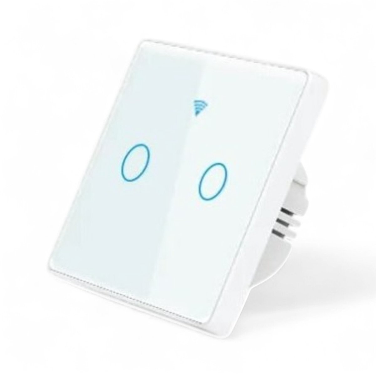 Smart WiFi Touch Lichtschakelaar | Lichtschakelaar | Wifi | App bediening | Geen nuldraad | Tijdschema timers | Alexa en Google Home | Wit