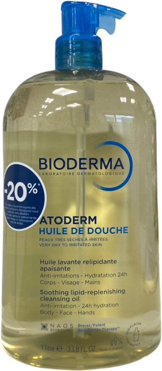 Bioderma Atoderm Doucheolie 1 L