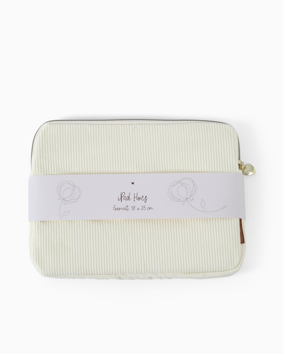 Ipad hoes Vanille | Tablethoes Rib | Stationery & Gift