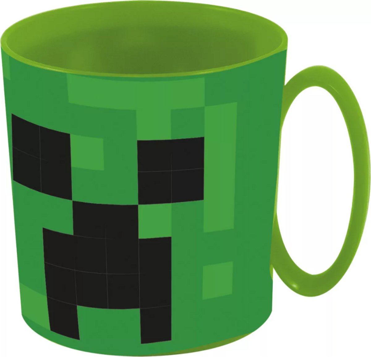 Minecraft mok, Kunststof mok, mine craft, Beker, Minecraft Creeper micromok 350 ml