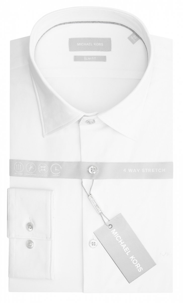 Slim fit performance shirt Michael Kors Stretch