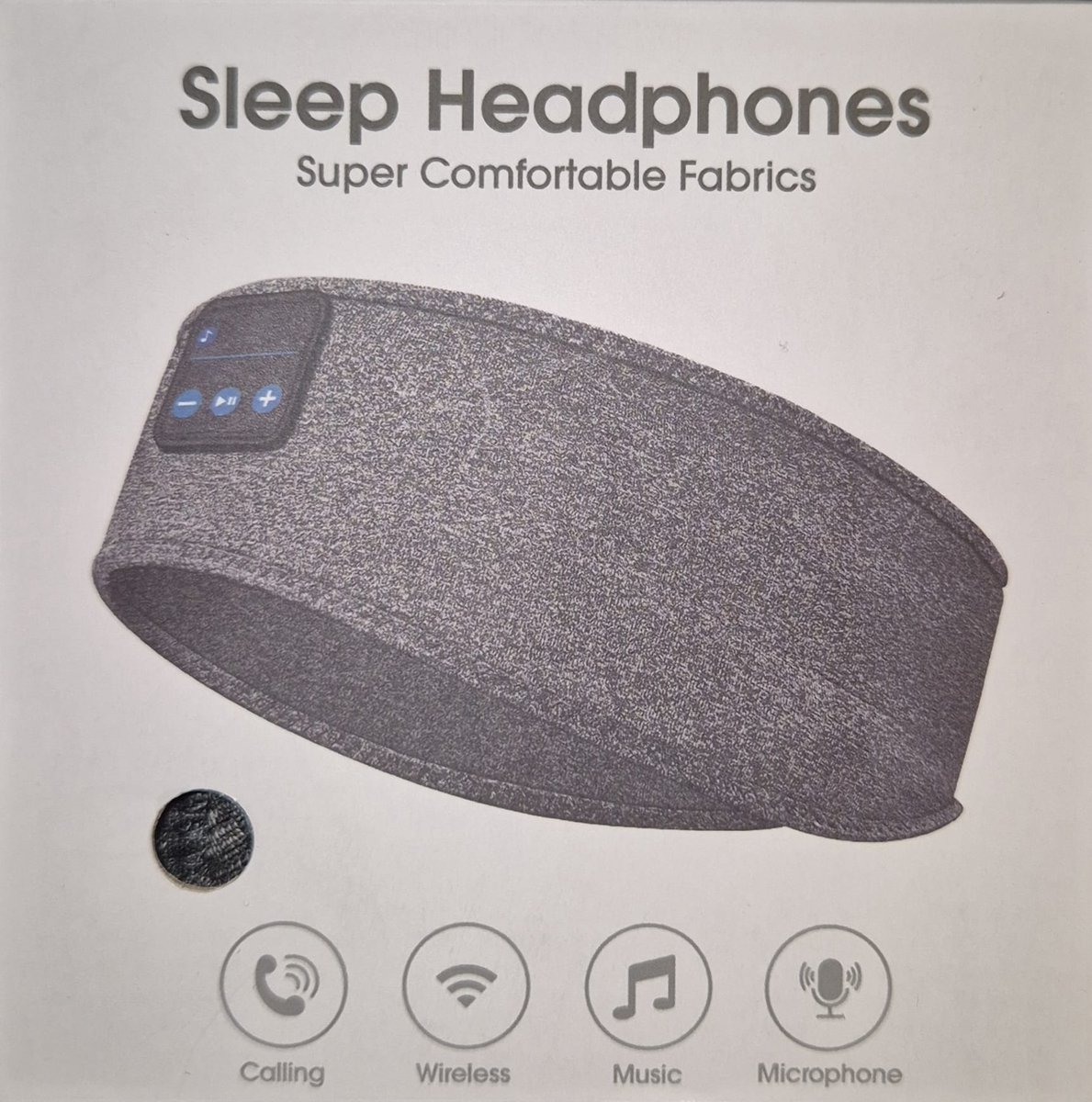 Sleep Headphones Super Comfortabele Stof