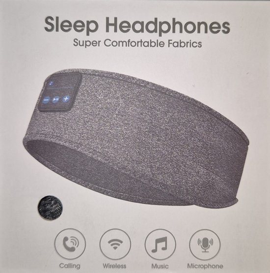 Sleep Headphones Super Comfortabele Stof