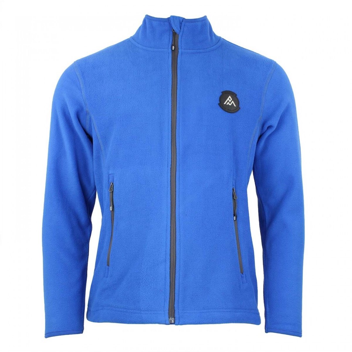 Fleece met volledige rits Peak Mountain Marineblauw