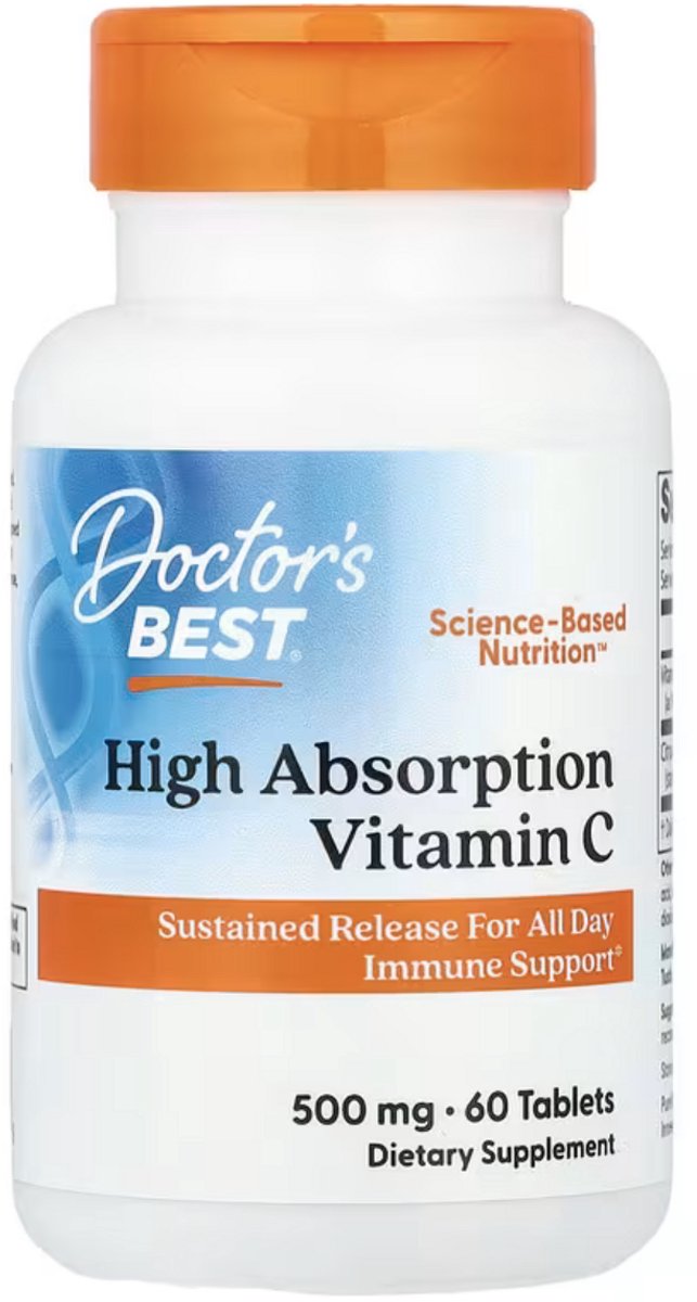 PureWay-C Sustained Release vitamine C (60 tabletten) - Doctor's Best