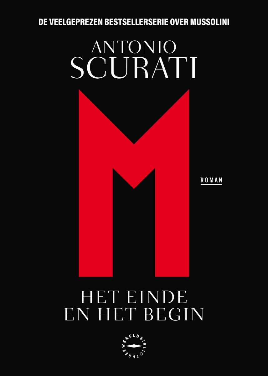 Omslag van M. Het einde en het begin