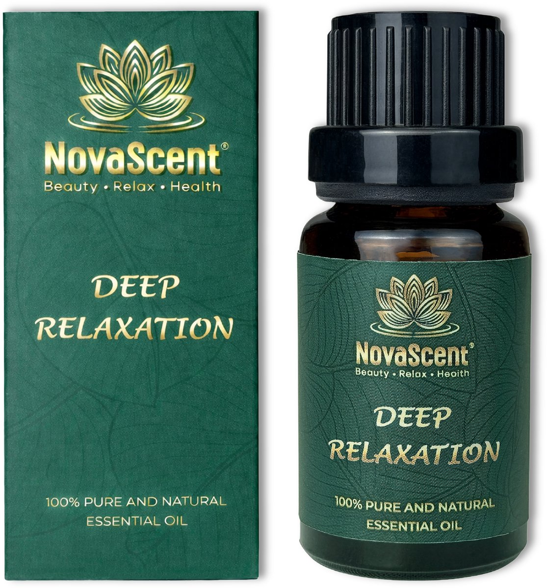 NovaScent® Essential Oil - Deep Relaxation - Blend van Rozen, Ylang ylang, lavendel en meer – Rijke aroma’s - Sterk geconcentreerd - Etherische oliën - Aromatherapie - Geurolie voor aromadiffuser