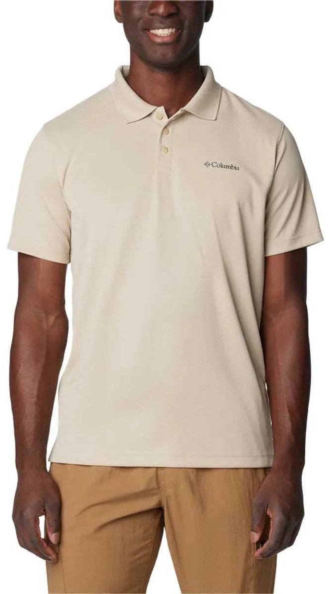 Columbia Utilizer™ Korte Mouw Poloshirt Beige M Man
