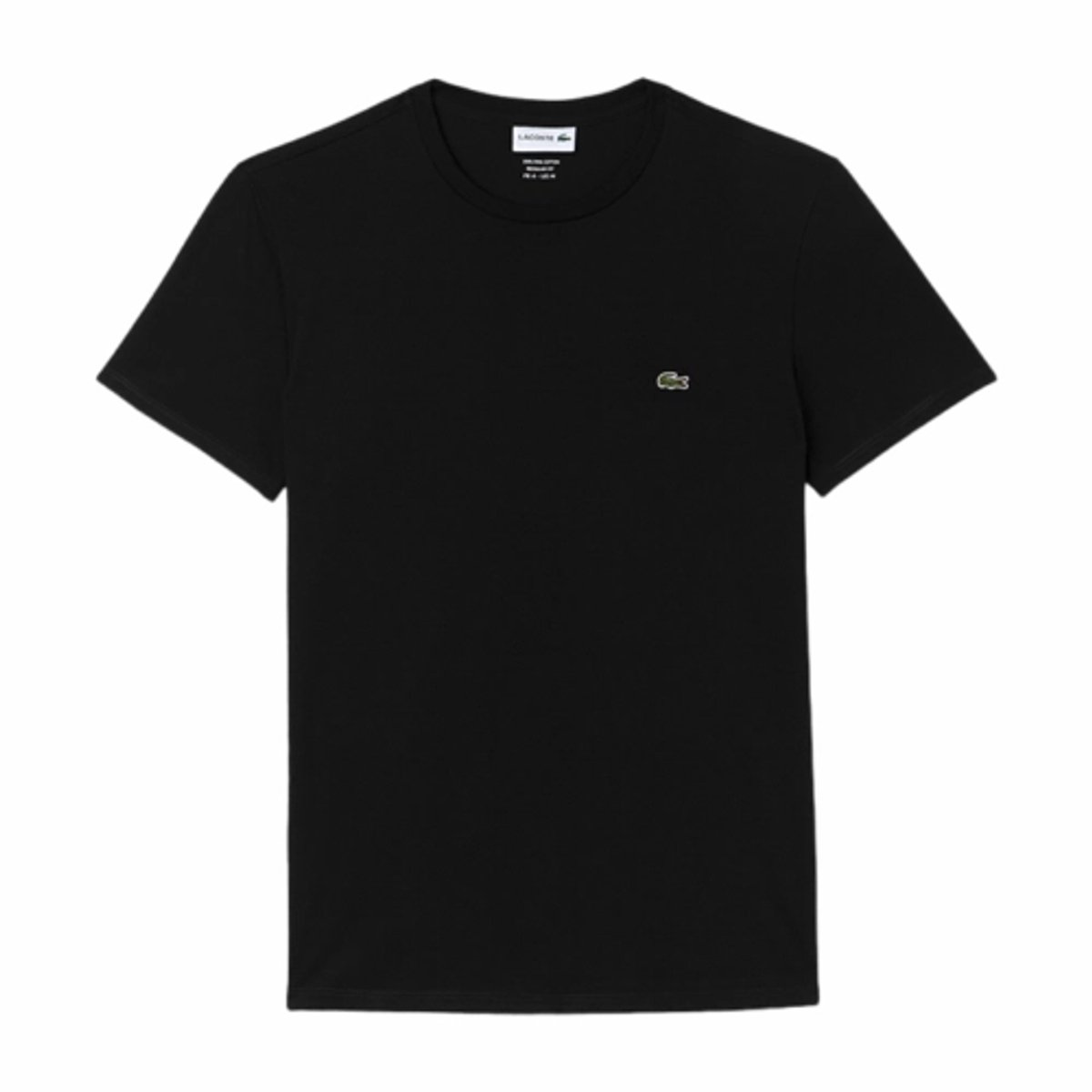 Lacoste Th6709 T-shirt Met Korte Mouwen 6XL Man Zwart